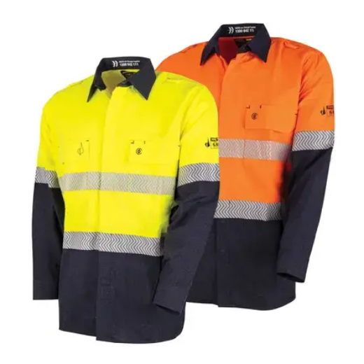 Picture of Bool-Workwear, Inherent Fire Retardant Two Tone L/S Shirt